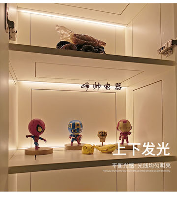 Iluminação LED Recessed Under Cabinet para armário doméstico