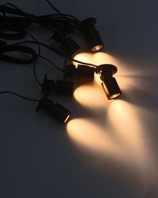 3W Alumínio LED Mini Spot Light Spotlight 80CRI 3000K/4000K/6000K Ângulo do feixe