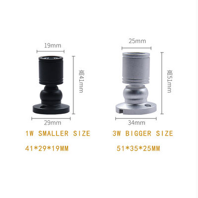 90lm/w 3W COB LED ajustável
