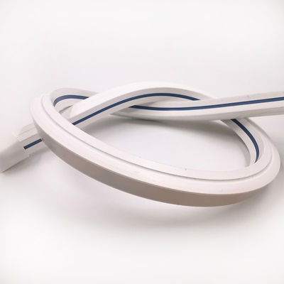Lâmpada de estante de vidro único cor RGB flexível resistente à água luz de transbordamento lâmpada de silicone LED luz de faixa