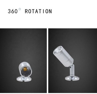 3W LED Mini Spot Light com corpo de lâmpada de alumínio
