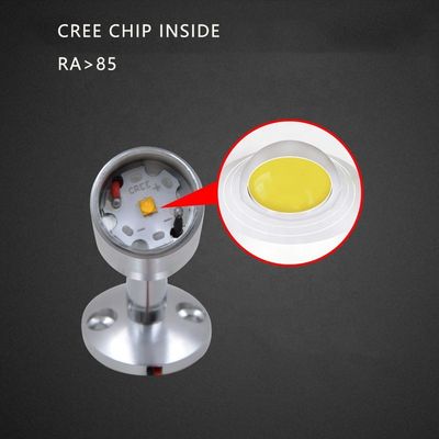 3W LED Mini Spot Light com corpo de lâmpada de alumínio