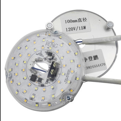 120V 15W Driverless Dia 100mm Led Module para Led Fan Light Com ETL Certificado Substituição de luz LED de ventilador de teto