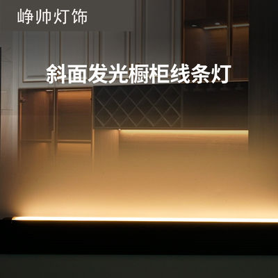 LED debaixo de iluminação do armário bateria Dimmable Modern 3500K LED Armário Luz para guarda-roupa de cozinha