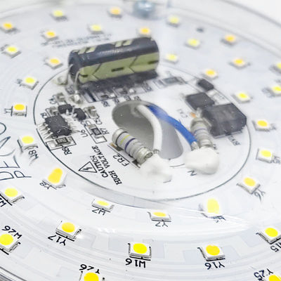 Dia100mm Round Pcb Board 12w 15w AC 110V 120V 230V 3.93' Retrofit Light Kit para Tecto Flush Light Ceiling Fan Light Panel de substituição PCB 18W 3000K 6000K 1800LM 120V CRI90 Dimmable
