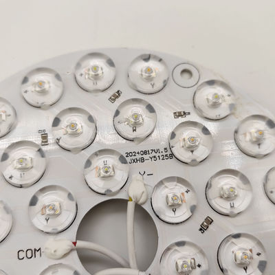 Proteção contra sobretensões de alta luminosidade 3KV Três cores 9-25W Troca de luz do ventilador LED DOB Module Substituição de luz do ventilador de teto