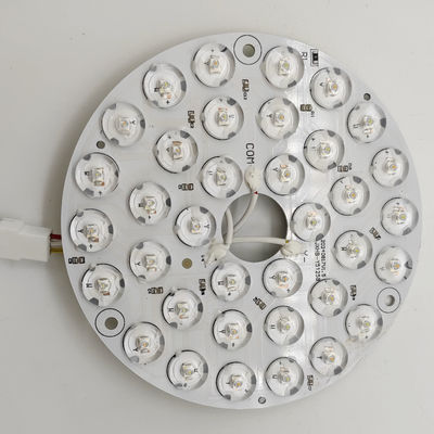 Proteção contra sobretensões de alta luminosidade 3KV Três cores 9-25W Troca de luz do ventilador LED DOB Module Substituição de luz do ventilador de teto