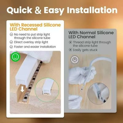 DIY Decoração Tubos de Luz de Faixa de Neão RGB Custom 12v 24v SFlexível Luz de Faixa de Neão Para Decoração de Férias Silicone IP67 Impotente Luz de Neão Exterior