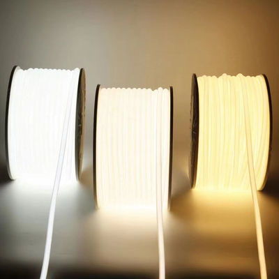 110V 220V resistente à água COB LED Light Strip com PVC cola personalizável azul / gelo azul / branco / verde / roxo / dourado / rosa