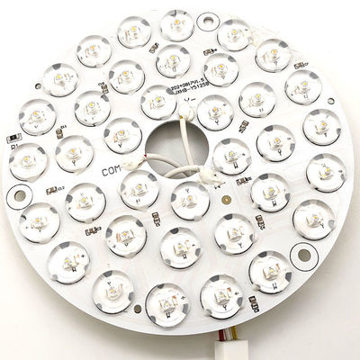Alta luminosidade 230V 15W 110MM 36V 3CCT Parte sobressalente Ventilador de tecto placa de PCB motorista menos módulos LED escurecimento e ajuste de cor