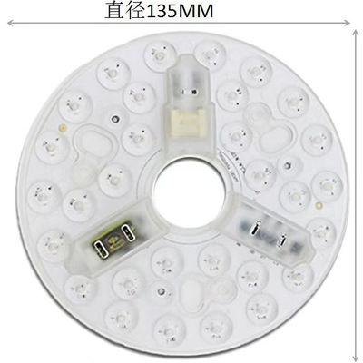 ERP Rosh LED Modules 5CCT 12W/18W/24W DIP Switch Ceiling Light Fan With Witch Power Substitui módulo LED