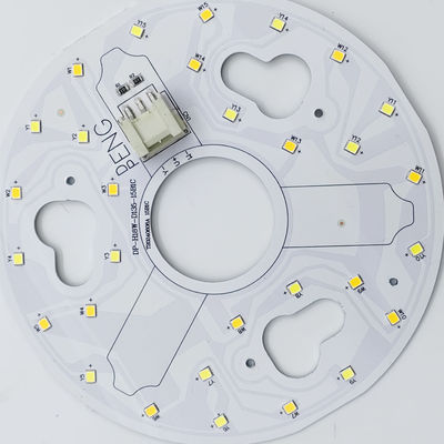 ERP Rosh LED Modules 5CCT 12W/18W/24W DIP Switch Ceiling Light Fan With Witch Power Substitui módulo LED