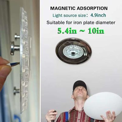 5CCT 18W/24W DIP Switch Ventilador de teto com poder de bruxa Substitui módulo LED 120V Kit de adaptação do painel do ventilador de teto com módulos DOB