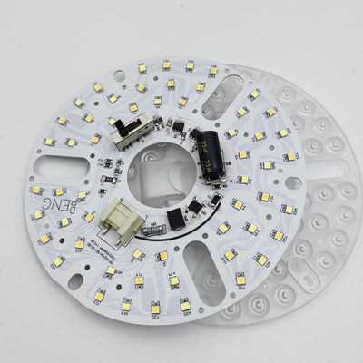 5CCT 18W/24W DIP Switch Ventilador de teto com poder de bruxa Substitui módulo LED 120V Kit de adaptação do painel do ventilador de teto com módulos DOB