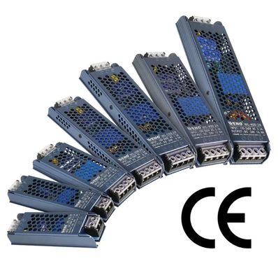 AC para DC Ultra Thin And Slim Power Supply 12V/24V 60W 100W 150W LED Driver Switching Power Supply para Led Strip Light Tin Box