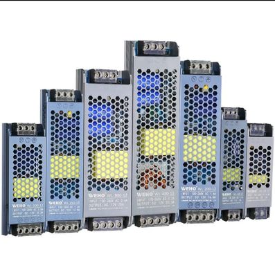 AC para DC Ultra Thin And Slim Power Supply 12V/24V 60W 100W 150W LED Driver Switching Power Supply para Led Strip Light Tin Box