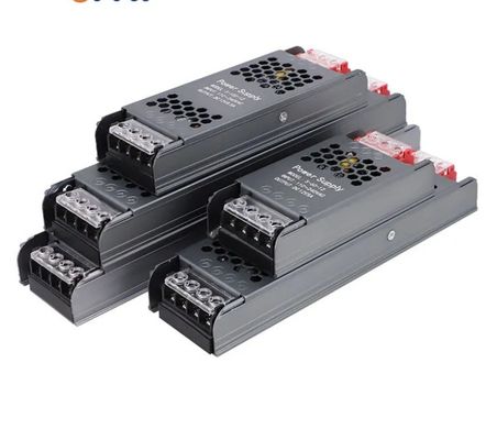 Fonte de alimentação ultra fina e fina 12V/24V 60W 100W 150W LED Driver Switching Power Supply para Led Strip Light Tin Box
