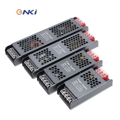 Fonte de alimentação ultra fina e fina 12V/24V 60W 100W 150W LED Driver Switching Power Supply para Led Strip Light Tin Box