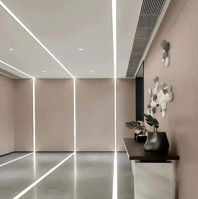 Profil de alumínio anodizante para tiras de alumínio LED