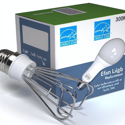 Substituição de luz de ventilador de teto LED 3000K com certificação Energy Star