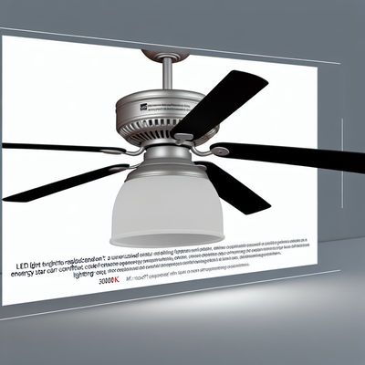 Substituição da luz LED do ventilador de teto universal - 3000K, certificado Energy Star