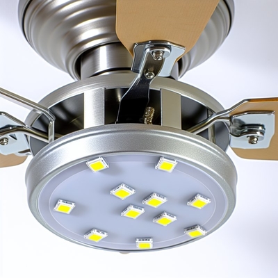 2835SMD LED Substituição de luz do ventilador de teto - PCB de alumínio, branco quente 3000K