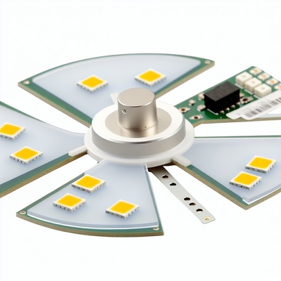 Substituição da Luz do Ventilador de Teto LED 2835SMD - PCB de Alumínio 3000K Certificado Energy Star