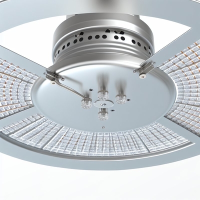 Alumínio PCB LED Substituição de luz do ventilador de teto - 135mm Dia, 3000K Branco Quente