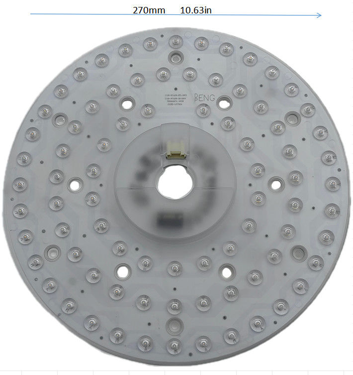 10.63" 270 mm Lâmpada de teto LED redonda Substituição de lâmpadas de ventilador de teto de 120 v Certificado FCC ETL CB CE LVD EMC