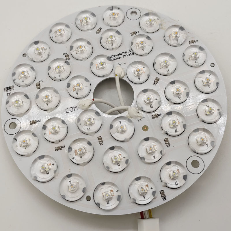 Proteção contra sobretensões de alta luminosidade 3KV Três cores 9-25W Troca de luz do ventilador LED DOB Module Substituição de luz do ventilador de teto