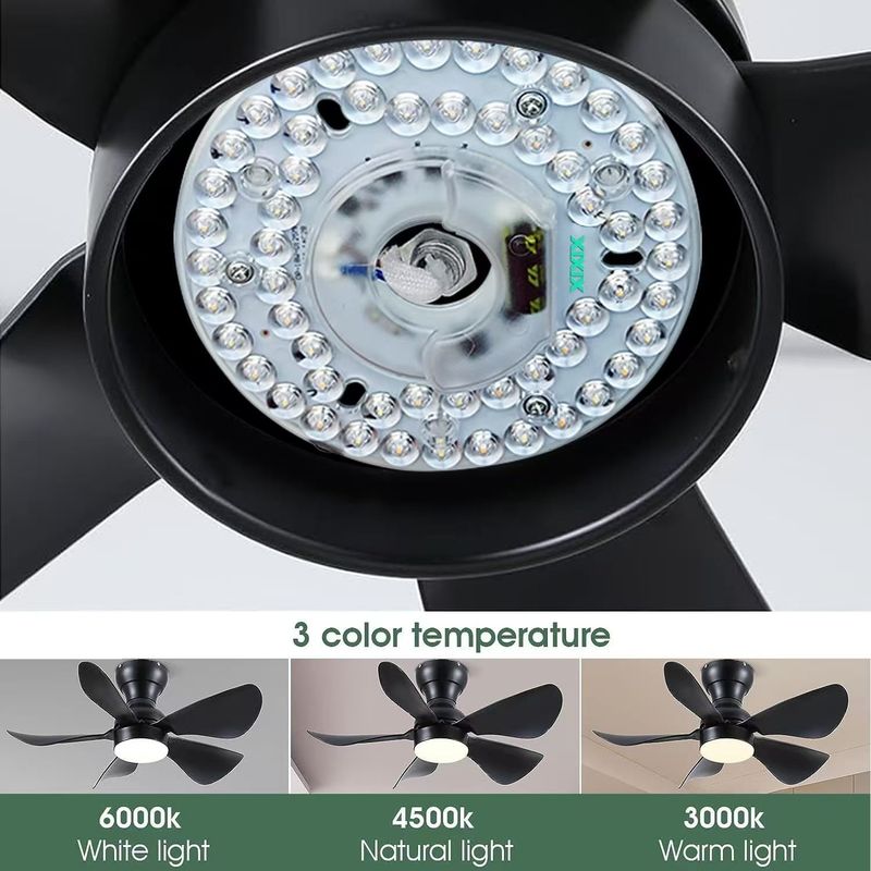 Dia125mm Round Pcb Board 4.9' 'LED Retrofit Light Kit 22W Color 3000K/4500K/6000K CRI90 Para o revestimento de painel de luz do ventilador de teto PCB, Kit de retrofit de LED de luz de teto,120V 2200LM,