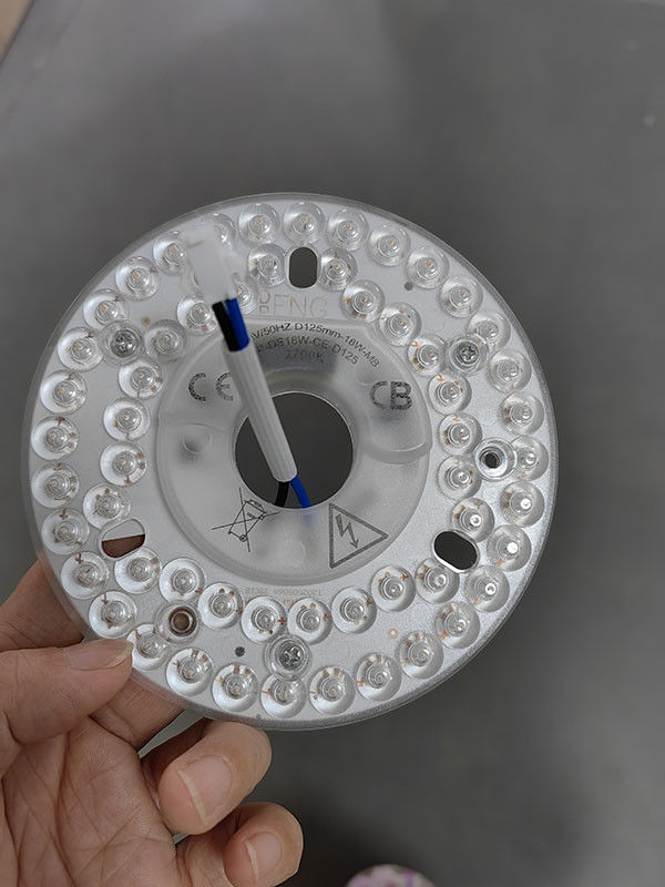 Substituição da luz do ventilador de teto LED: novos produtos: dia125mm monocor 2700K, certificação CE ROHS ERP aprovada