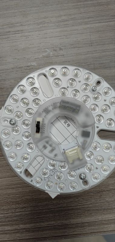 ERP Rosh LED Modules 5CCT 12W/18W/24W DIP Switch Ceiling Light Fan With Witch Power Substitui módulo LED