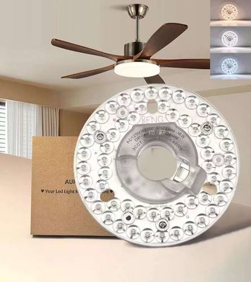 4.92 ̊ Universal Ventilador de Tecto Luz LED Substituição para Ventilador de Tecto Flush Montar Luz de Tecto, 18W 3CCT 3000K 4000K 6000K 1500LM CRI90 Dimmable Solução Acessível para Hampton Bay Harbor Breeze Hunter