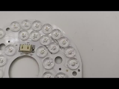 Substituição da luz LED do ventilador de teto